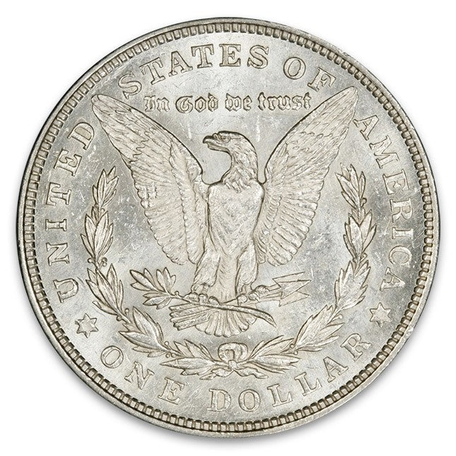 1921 Morgan Silver Dollar BU reverse