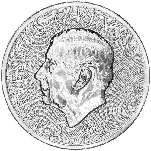 2026 Britannia 1 oz silver coin obverse