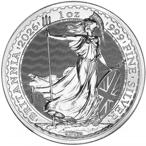 2026 1 oz British Silver Britannia Coin BU