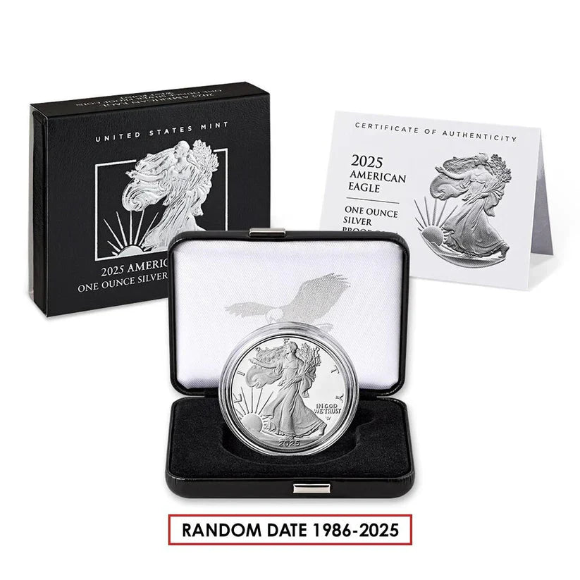 1 oz Proof Silver American Eagle (Random Date 1986-2025) image 1