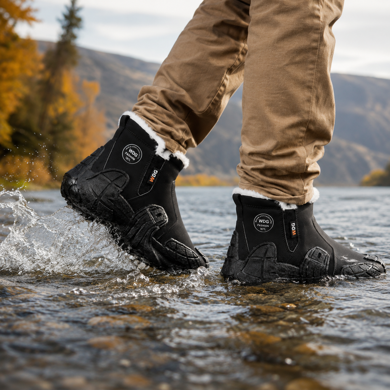 Men's RainReady Waterproof Slip-On Boots