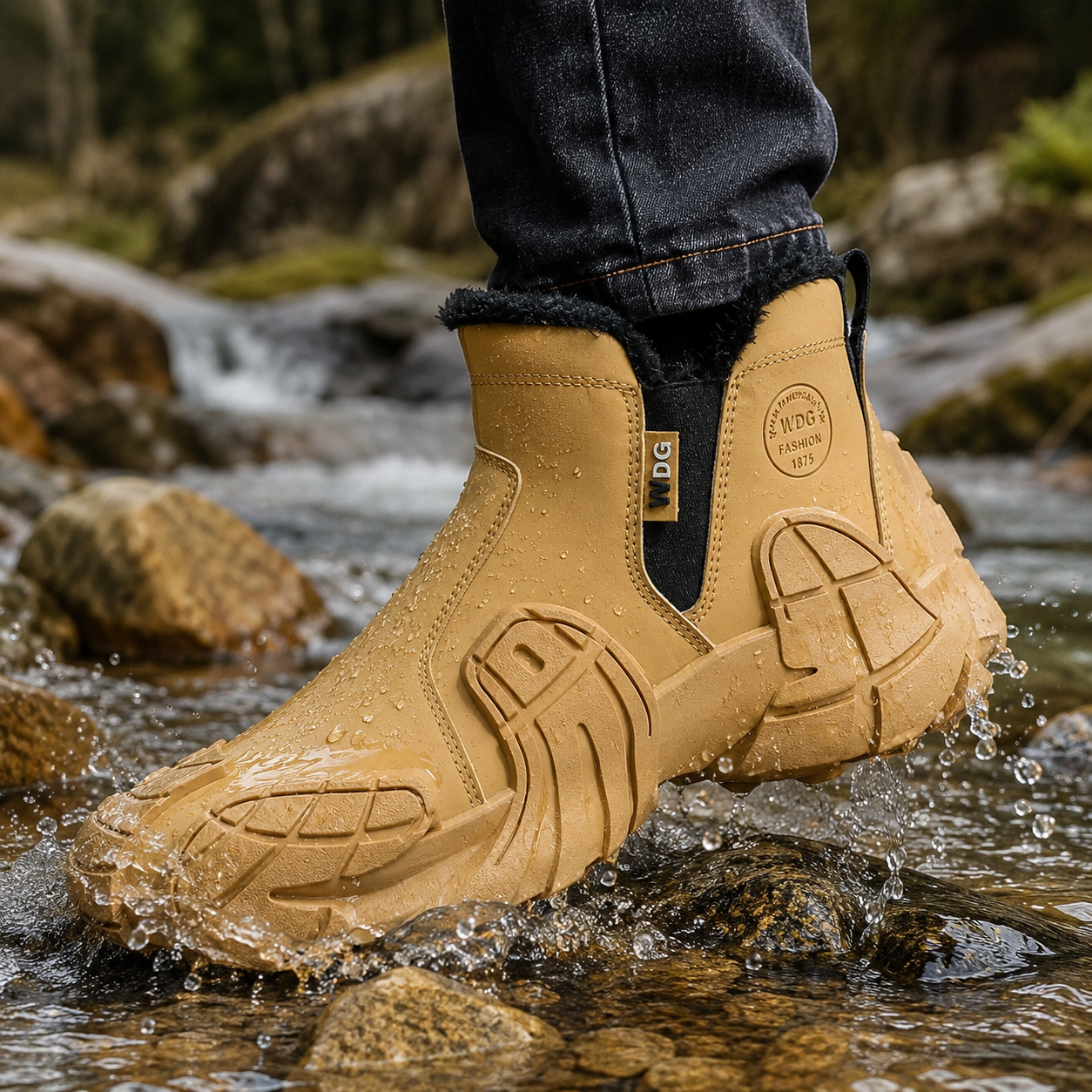 Men's RainReady Waterproof Slip-On Boots