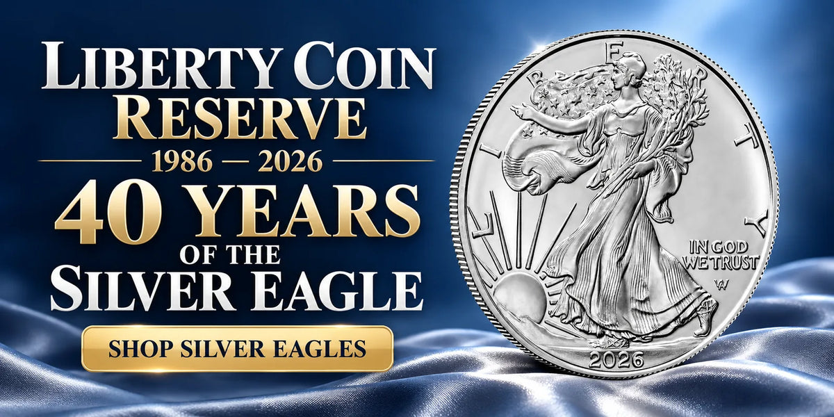 Liberty Coin Reserve — Silver American Eagles