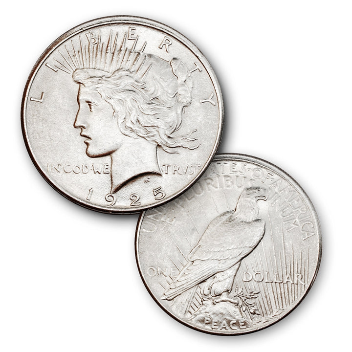 1922-1925 Peace Silver Dollar BU (Random Year)